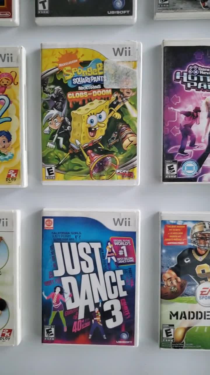 Authentic Nintendo Wii Games - Etsy